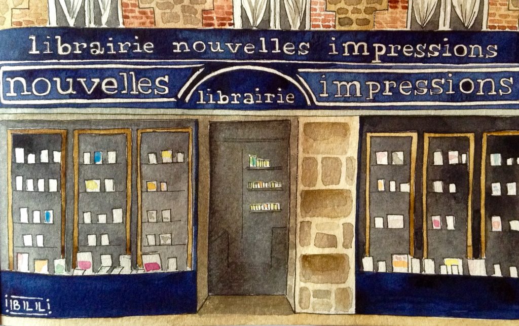 Librairie Nouvelles impressions illustration