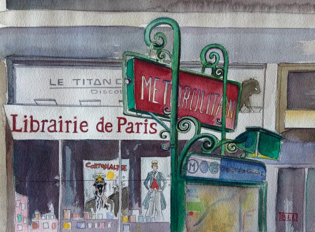 Librairie de Paris Illustration def onlalu