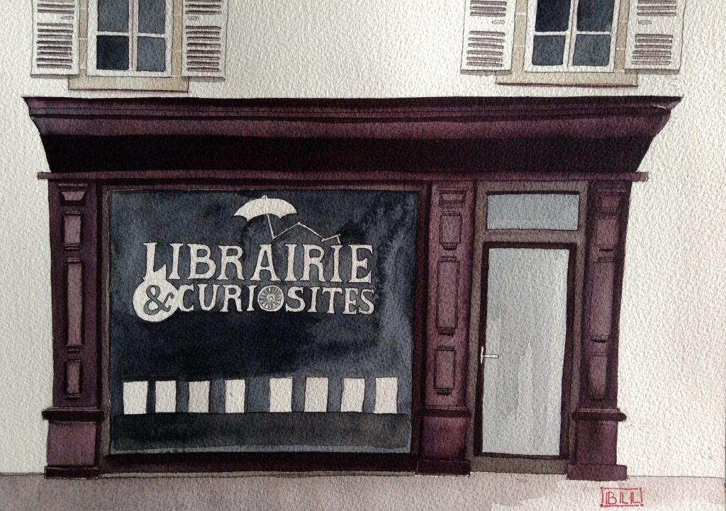 Librairie et curiosites Illustration  IB IL IL